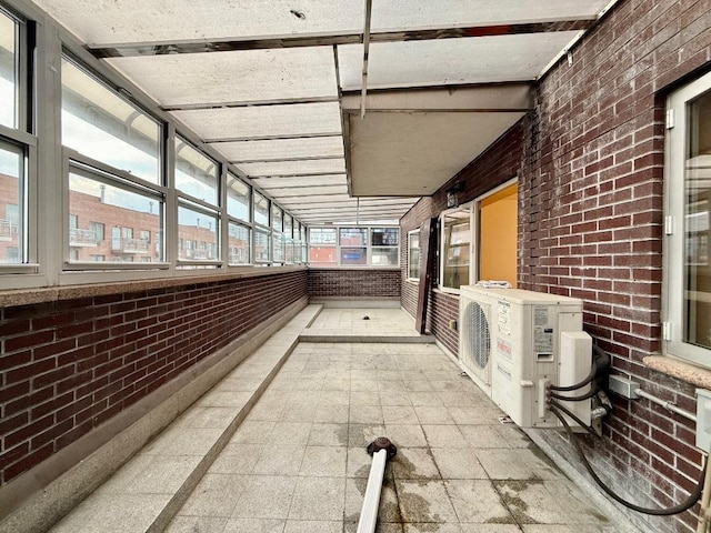 41-42 College Point Blvd Unit 3E, Flushing, NY 11355 - unfurnished sunroom with ac unit