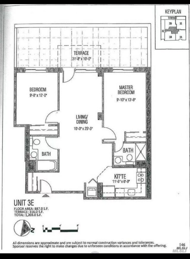 41-42 College Point Blvd Unit 3E, Flushing, NY 11355 - property floor plan