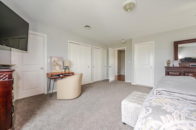360 E Hudson St, Long Beach, NY 11561 - carpeted bedroom with multiple closets and baseboards