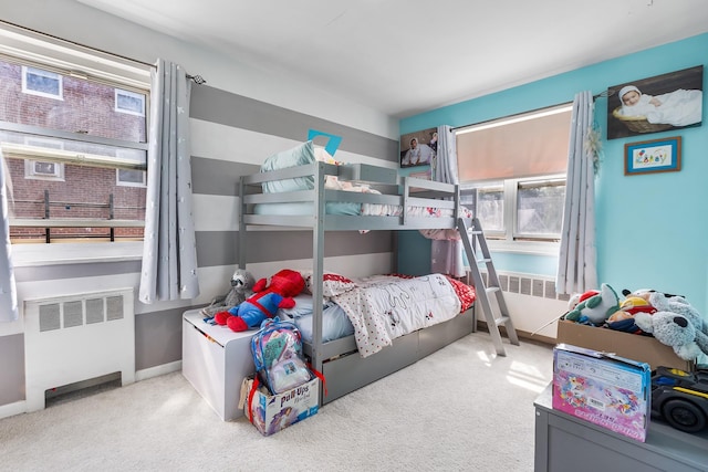 2 Cascade Ter Unit 1D, Yonkers, NY 10703 - bedroom with radiator and carpet floors