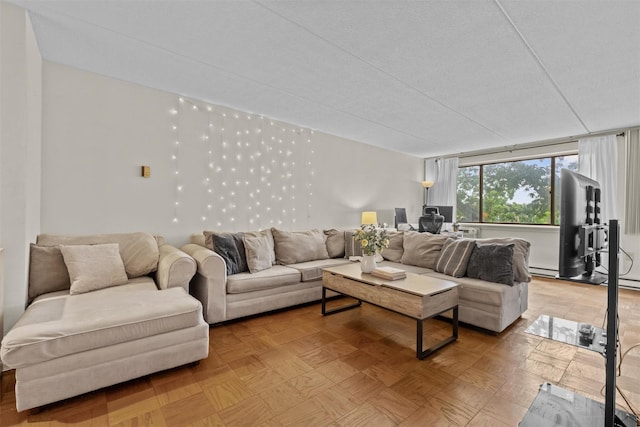 160 Academy St Unit 5C, Poughkeepsie, NY 12601 - living room featuring baseboard heating