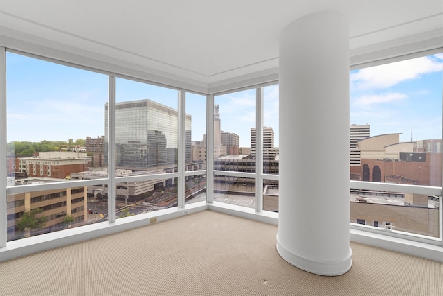 5 Renaissance Sq Unit 10G, White Plains, NY 10601 - sunroom with a view of city