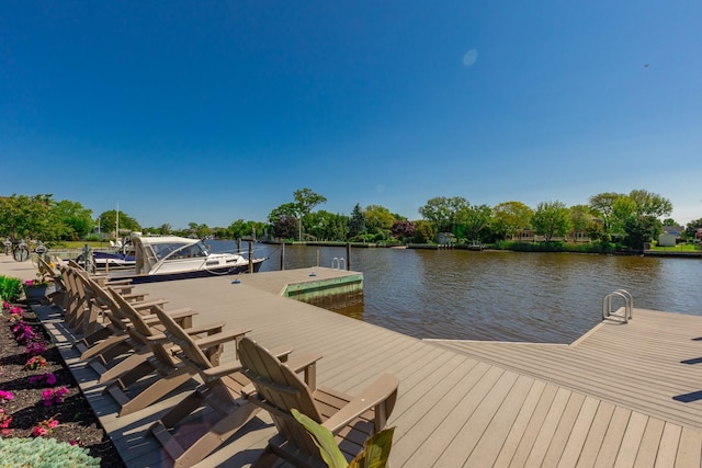 10 Hidden Harbor Dr Unit 10, Babylon, NY 11702 - dock area featuring a water view