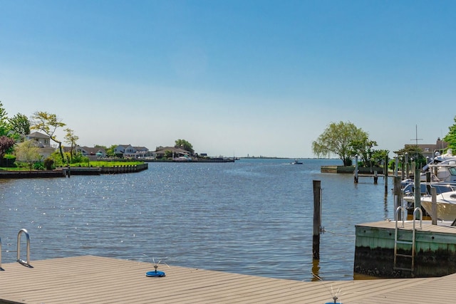 10 Hidden Harbor Dr Unit 10, Babylon, NY 11702 - dock area with a water view