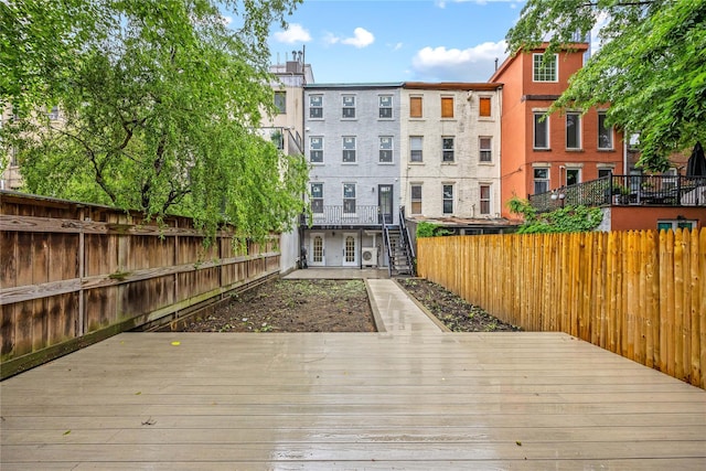 2118 45th Ave Unit 1And 2, Long Island City, NY 11101 - deck featuring a fenced backyard