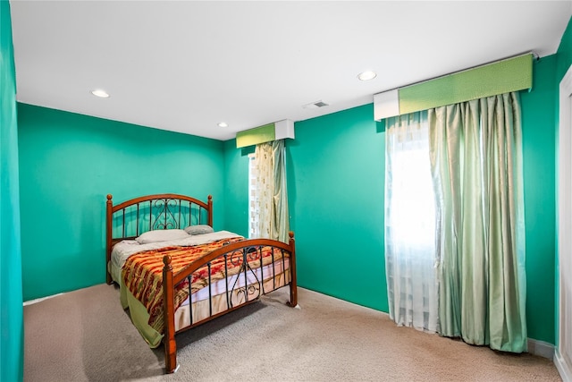 924 Otsego Ct, West Hempstead, NY 11552 - carpeted bedroom with recessed lighting