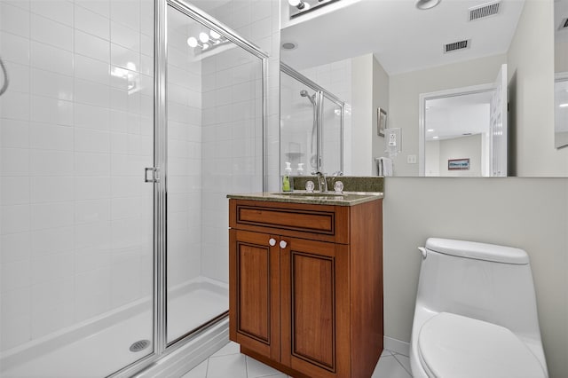 12 Miro Pl Unit 31, Port Washington, NY 11050 - full bath featuring a stall shower, vanity, and tile patterned flooring