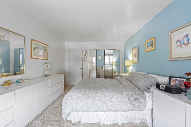 68-20 Selfridge St Unit 2F, Forest Hills, NY 11375 - bedroom featuring light carpet and a closet