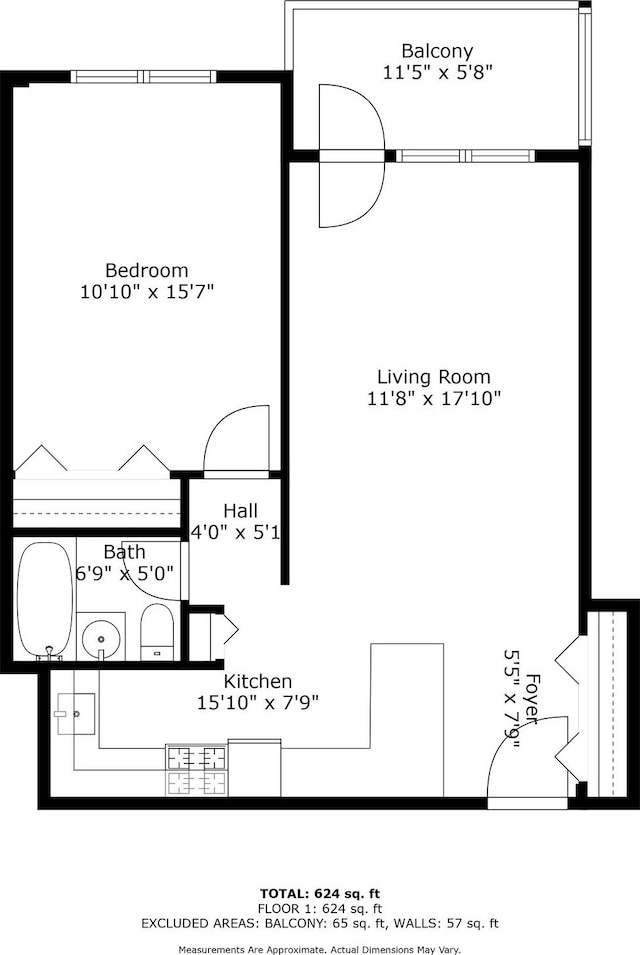 68-20 Selfridge St Unit 2F, Forest Hills, NY 11375 - home floor plan