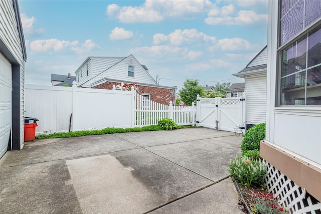 103 Fairfield Ave, Mineola, NY 11501 - view of patio with a gate