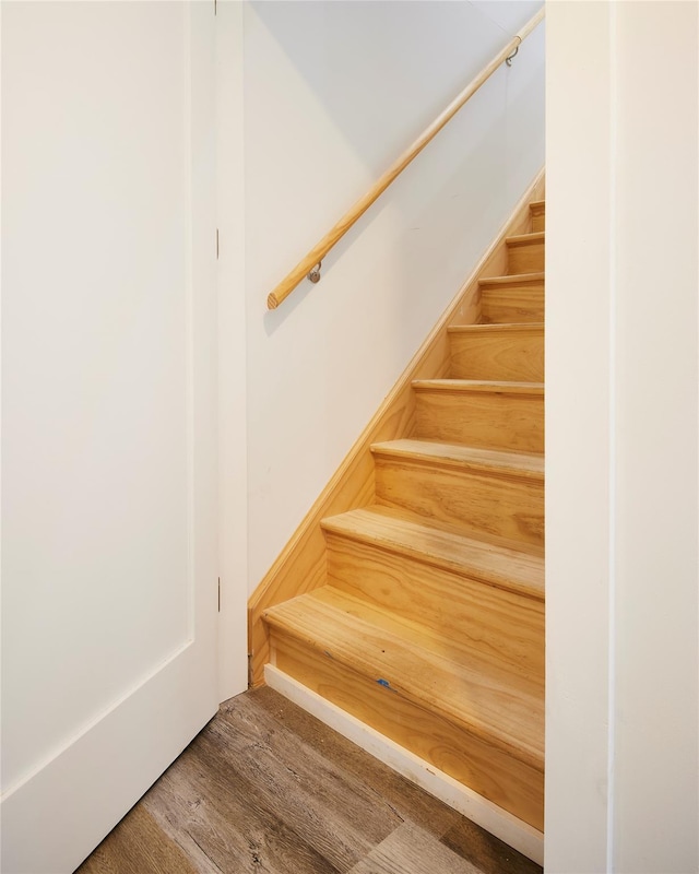 546 Willowemoc Rd, Livingston Manor, NY 12758 - stairs featuring wood finished floors