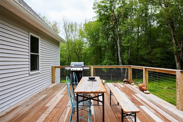 546 Willowemoc Rd, Livingston Manor, NY 12758 - deck featuring outdoor dining area and area for grilling