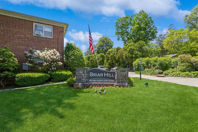 352 N State Rd Unit 2H, Briarcliff Manor, NY 10510 - community sign with a lawn