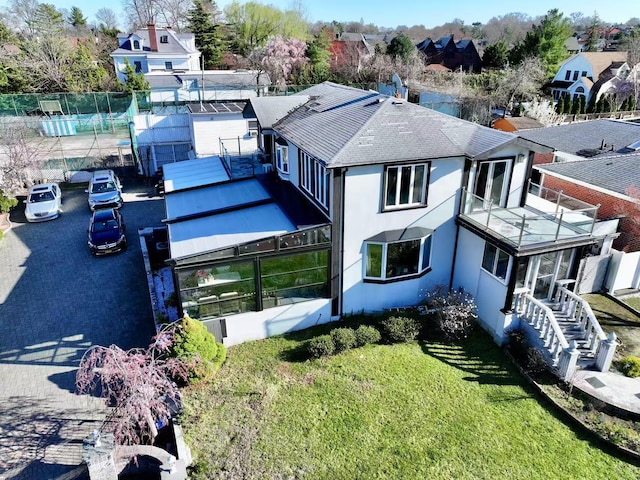 215-48 24th Ave, Bayside, NY 11360 - aerial perspective of suburban area