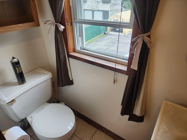 30 Royce Ave, Middletown, NY 10940 - half bath featuring toilet and tile patterned flooring