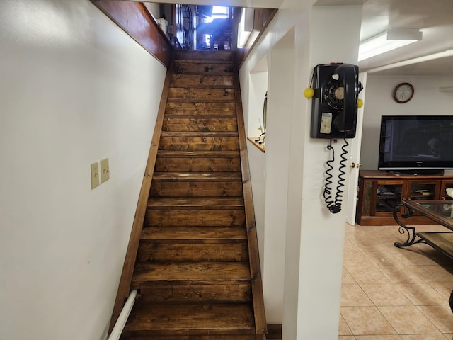 30 Royce Ave, Middletown, NY 10940 - stairway featuring tile patterned flooring