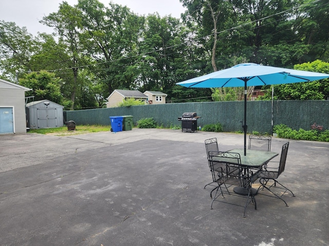 30 Royce Ave, Middletown, NY 10940 - fenced backyard featuring area for grilling, a patio, and outdoor dining space