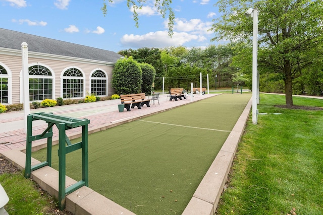 8 Lakeview Ct, Riverhead, NY 11901 - view of property's community featuring a game area and a yard