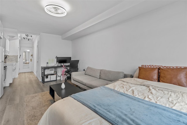 310 Riverside Dr Unit 1509, New York Manhattan, NY 10025 - bedroom with light wood-style flooring