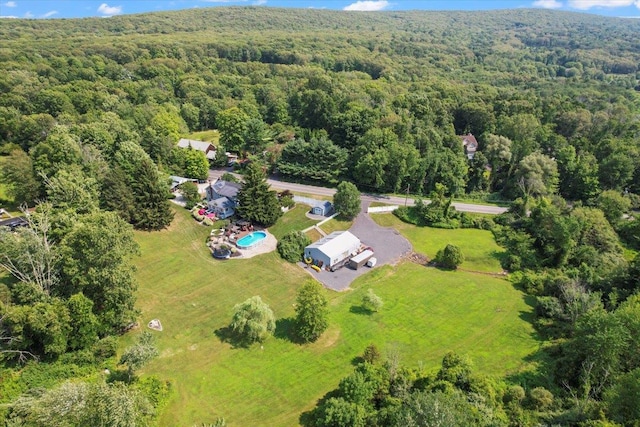 278 Gibson Hill Rd, Chester, NY 10918 - drone / aerial view of a heavily wooded area