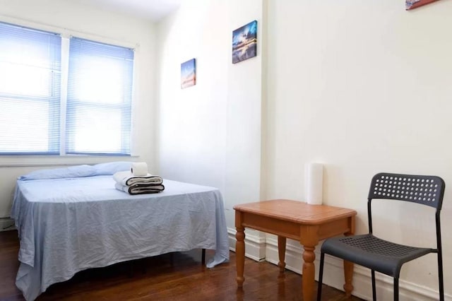 3317 87th St, Jackson Heights, NY 11372 - bedroom with wood finished floors