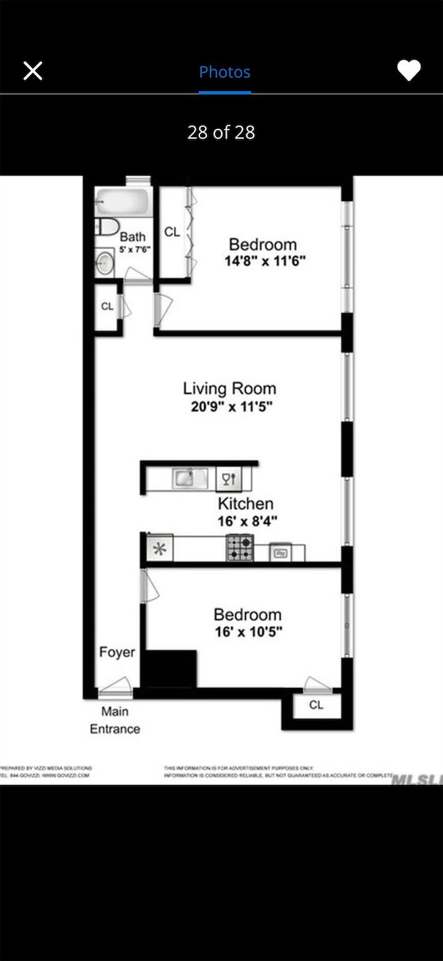 2449 Union Blvd # 39B, Islip, NY 11751 - view of floor plan / room layout