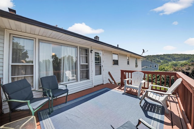 57 Panorama Dr, Patterson, NY 12563 - view of deck