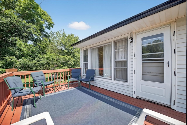 57 Panorama Dr, Patterson, NY 12563 - view of wooden terrace