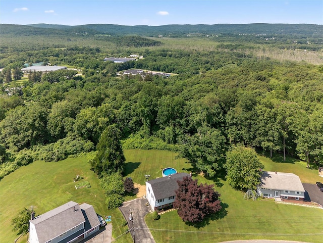 57 Panorama Dr, Patterson, NY 12563 - bird's eye view of a heavily wooded area