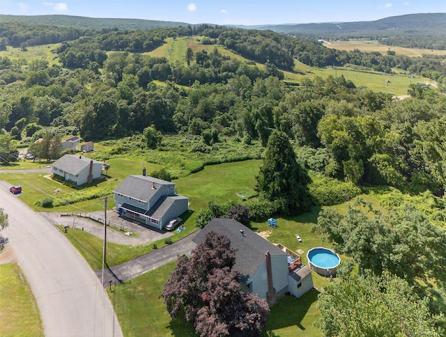 57 Panorama Dr, Patterson, NY 12563 - drone / aerial view of a heavily wooded area