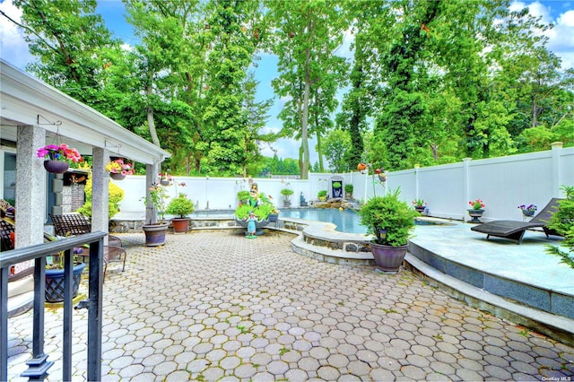 338 Cold Spring Rd, Syosset, NY 11791 - fenced backyard with a patio