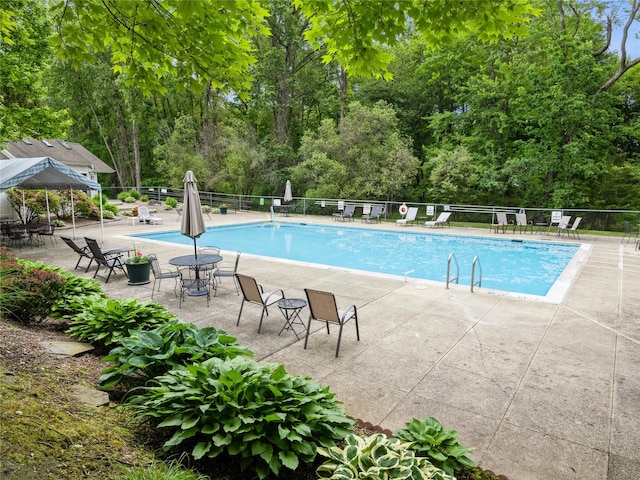 47 Muirfield Ct, Poughkeepsie, NY 12603 - community pool featuring a patio