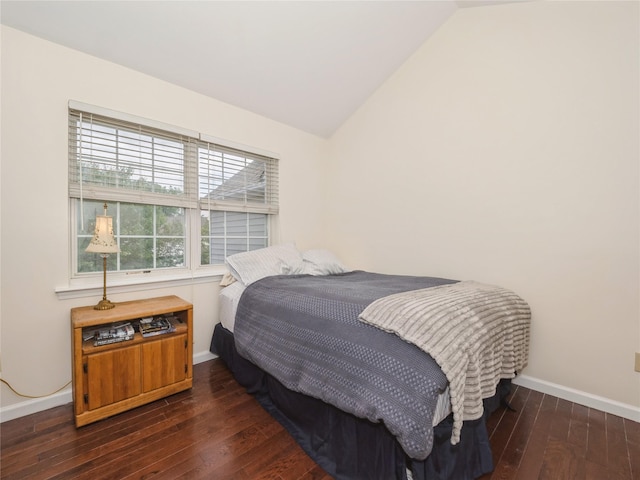 47 Muirfield Ct, Poughkeepsie, NY 12603 - bedroom with hardwood / wood-style floors and lofted ceiling