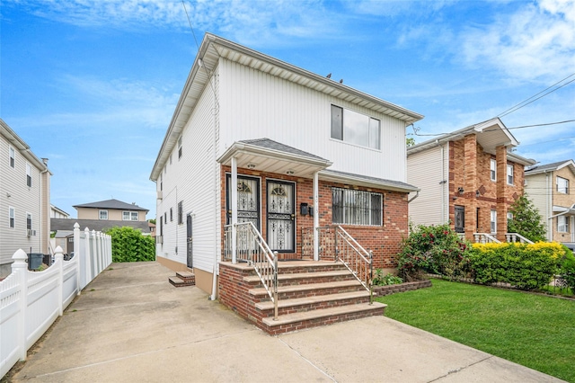 14015 159th St, Jamaica, NY 11434 - view of front facade with brick siding