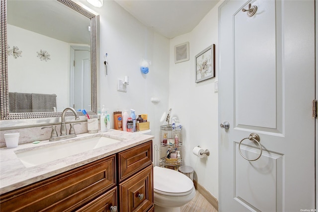 230 S 2nd St, Brooklyn, NY 11211 - half bath featuring toilet and vanity
