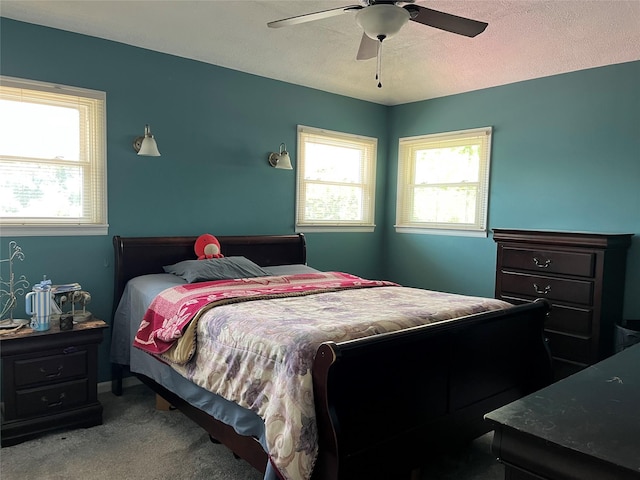70 Pacific St, North Babylon, NY 11703 - bedroom with carpet flooring and ceiling fan