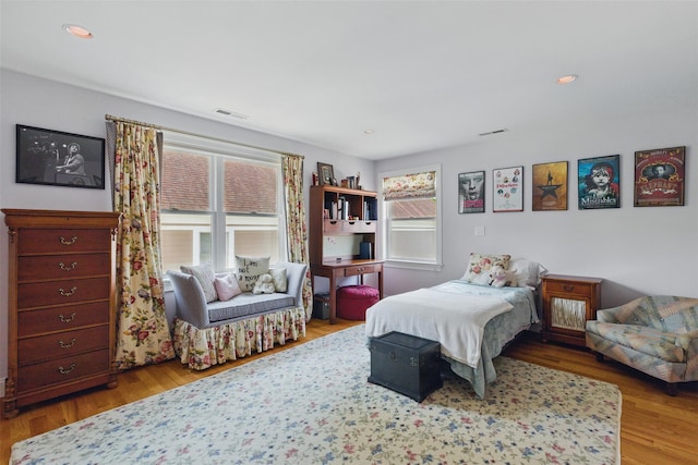 9 Constance Ave, Dobbs Ferry, NY 10522 - bedroom with wood finished floors and recessed lighting