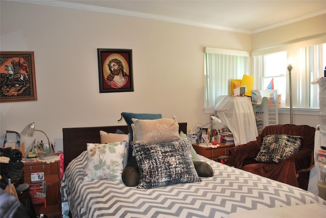 4026 208th St, Bayside, NY 11361 - bedroom with ornamental molding