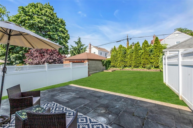 7931 211th St, Oakland Gardens, NY 11364 - view of patio
