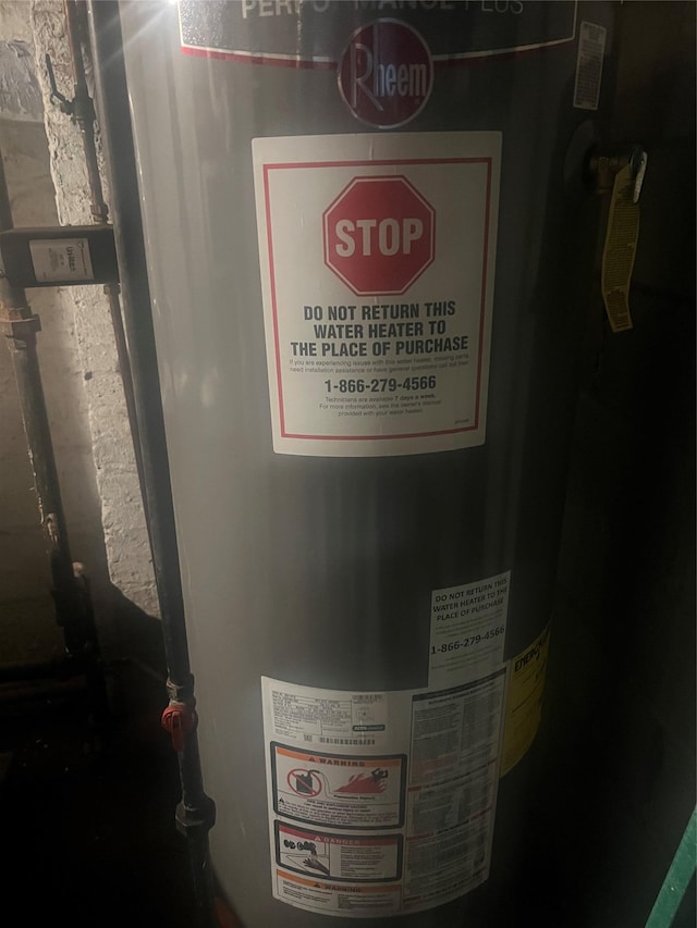 3758 100th St, Corona, NY 11368 - utility room with water heater
