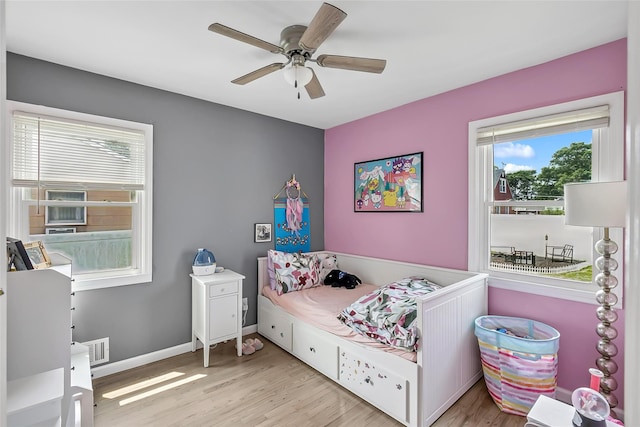 26 Richard Ave, Ronkonkoma, NY 11779 - bedroom with wood finished floors and ceiling fan