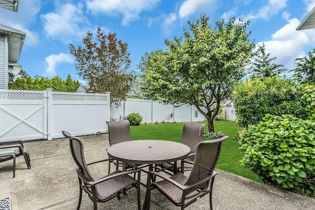 1197 Tulip Ave, Franklin Square, NY 11010 - view of patio with outdoor dining space