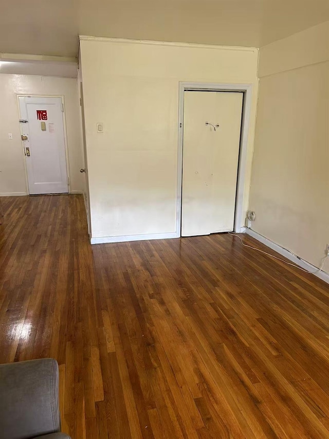 2625 141st St Unit 5A, Flushing, NY 11354 - spare room with hardwood / wood-style flooring