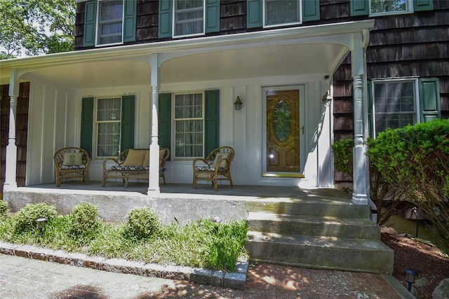 12 Cordwood Path, Shoreham, NY 11786 - entrance to property with covered porch