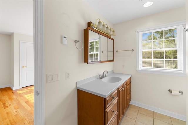 16 Hidden View Dr, Newburgh, NY 12550 - bathroom featuring vanity and baseboards
