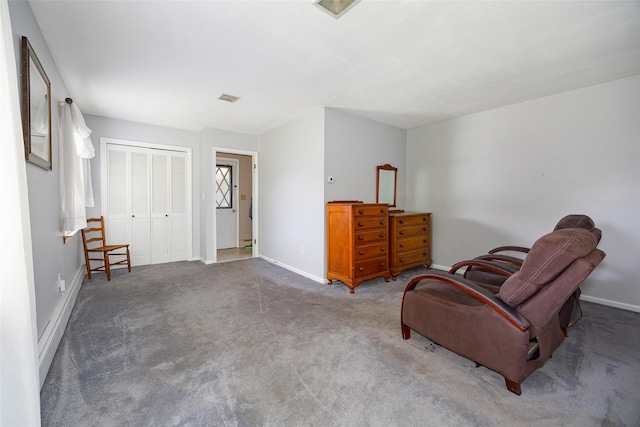 18 Lorraine Blvd, Poughkeepsie, NY 12603 - sitting room featuring baseboards and carpet