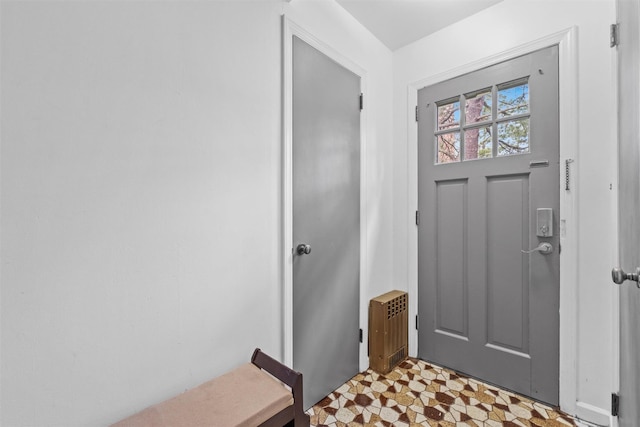 5 Fairview Ave, New Paltz, NY 12561 - entrance foyer featuring radiator