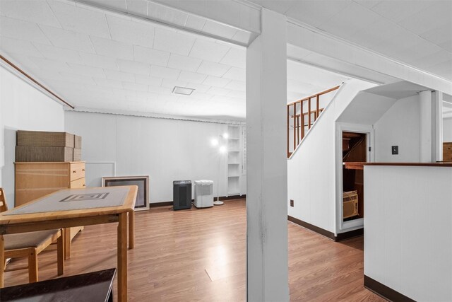 5 Fairview Ave, New Paltz, NY 12561 - home office with wood finished floors and baseboards