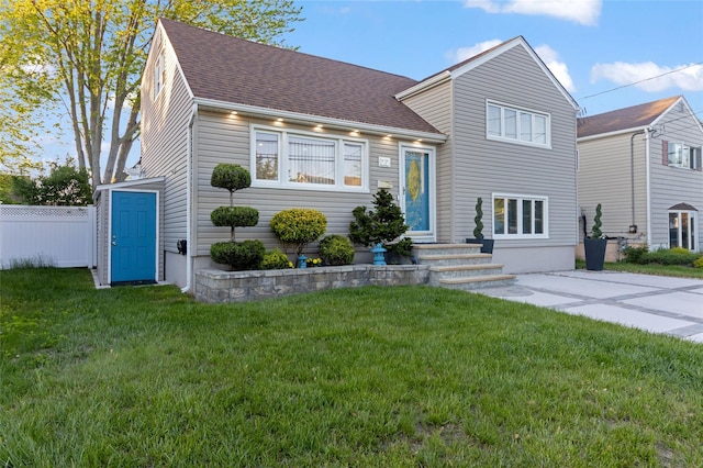 22 Martha St, Freeport, NY 11520 - tri-level home with entry steps and roof with shingles