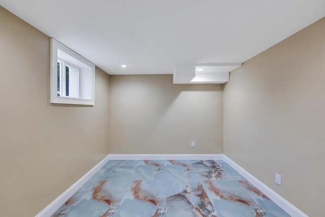 22 Elderberry Ln, Valley Stream, NY 11581 - finished basement with baseboards and recessed lighting